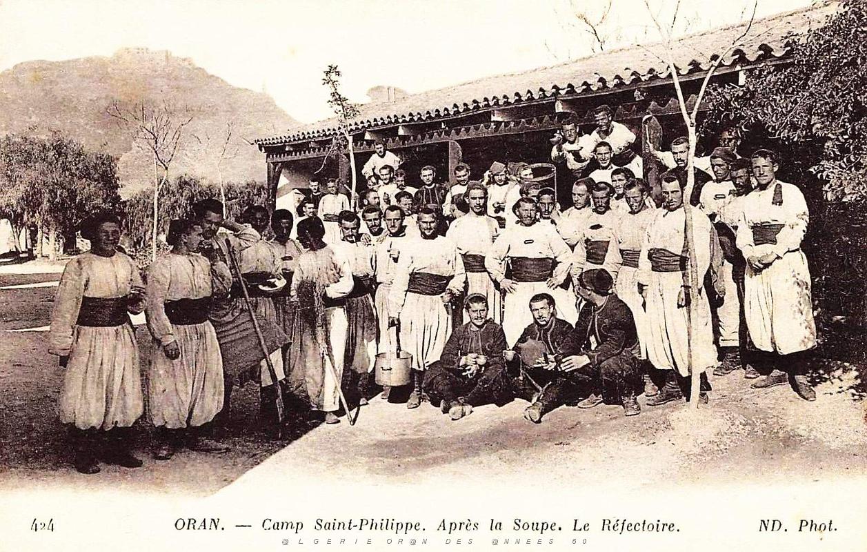 1789- Oran - Camp Saint-Philippe - Le Refectoire.jpg